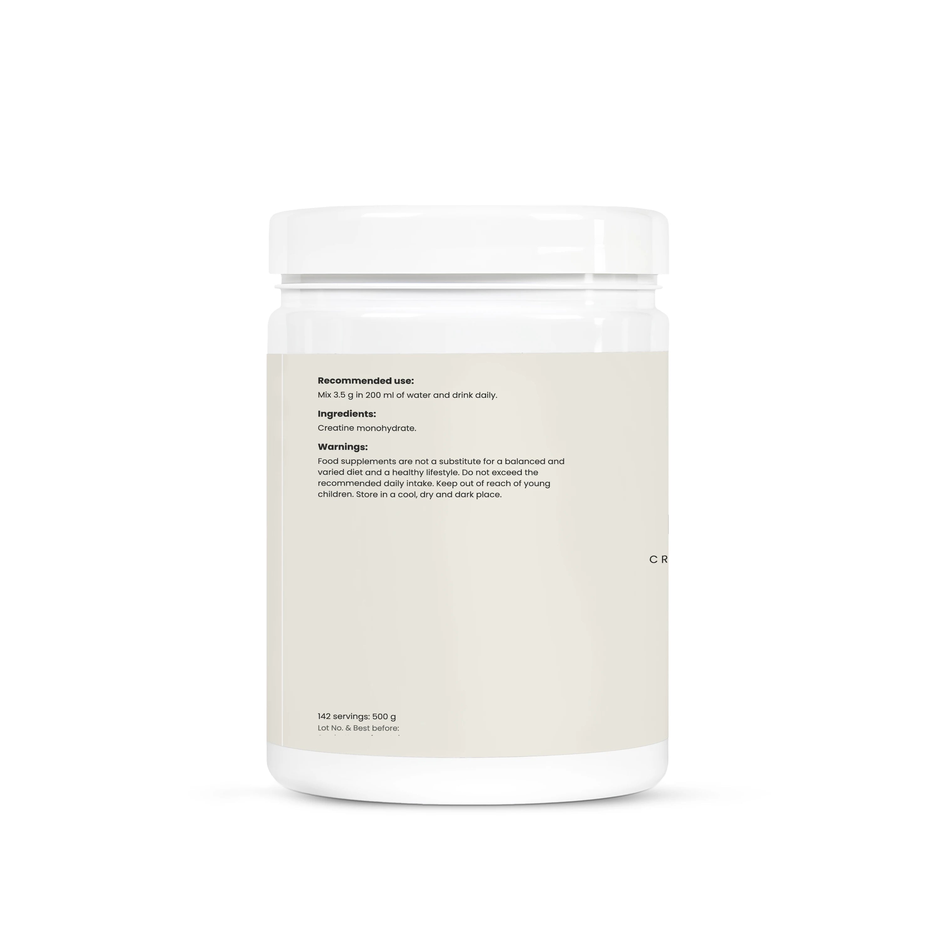 Creatine Monohydrate – 500g
