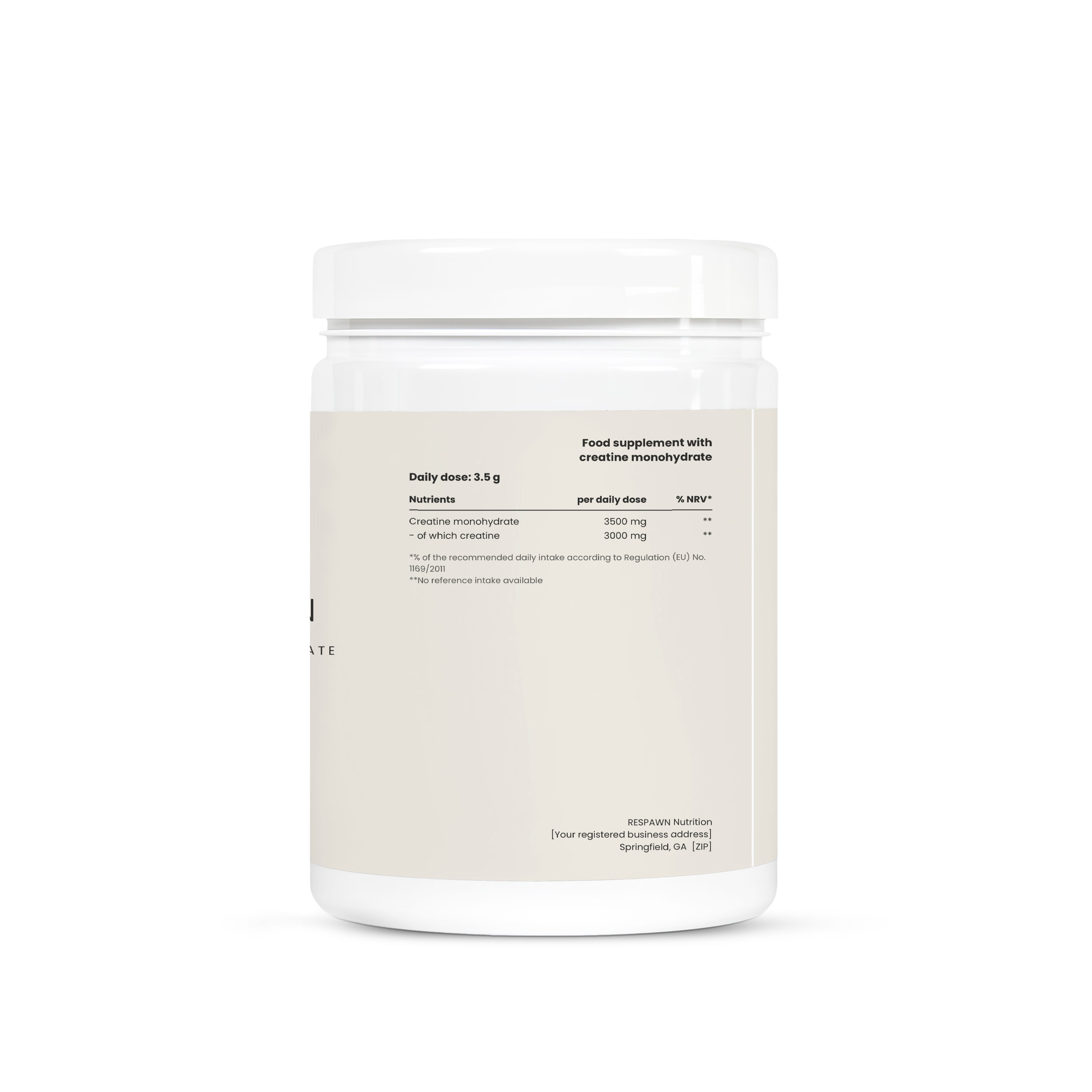 Respawn Creatine Monohydrate – 500g