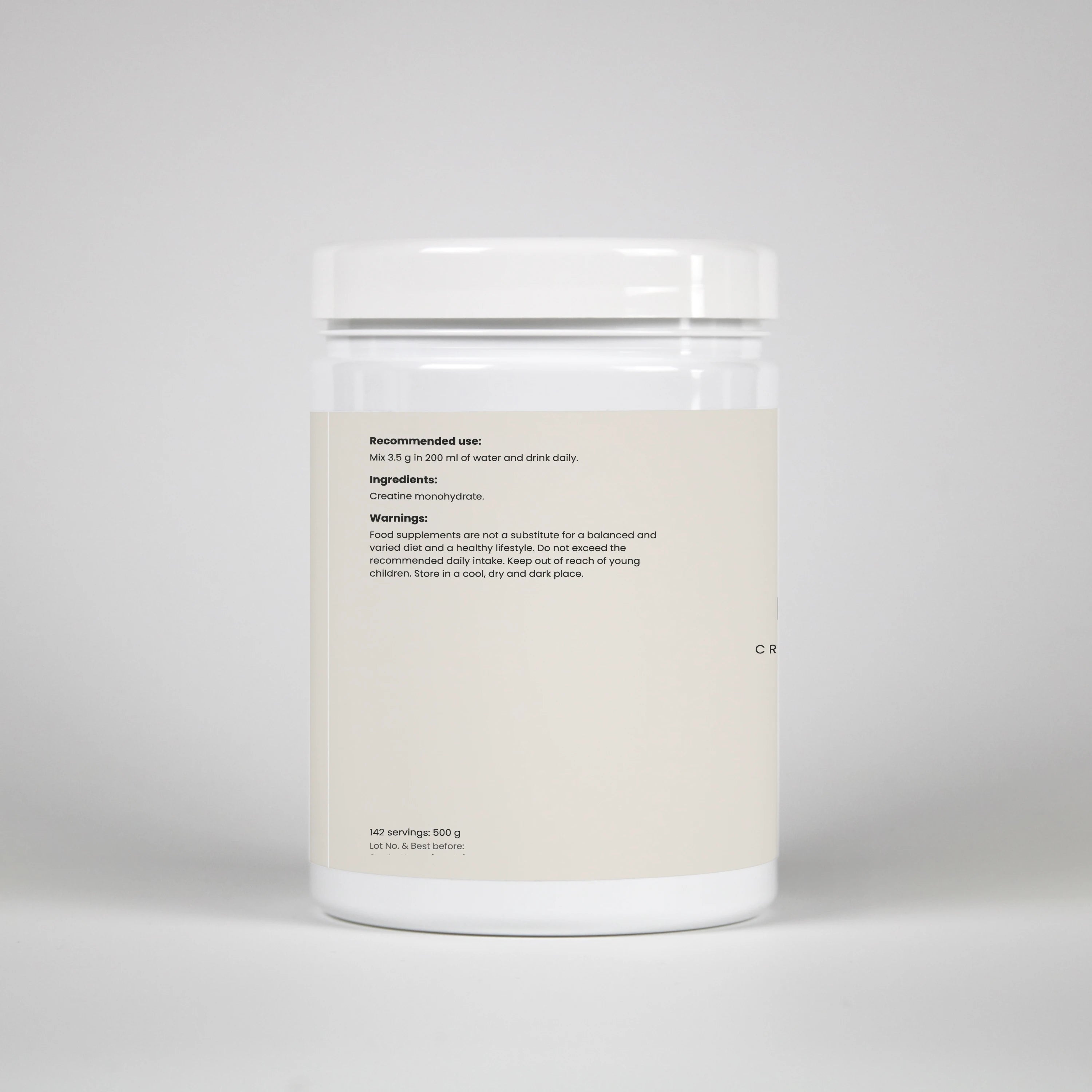 Creatine Monohydrate – 500g